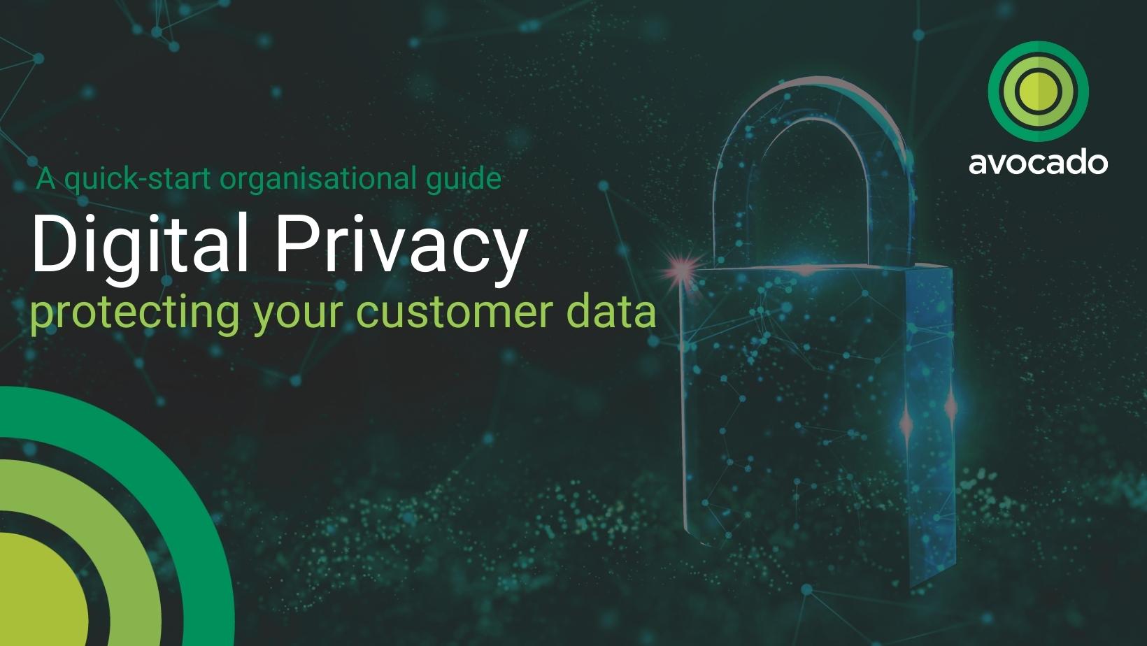 Digital privacy: protecting your customer data